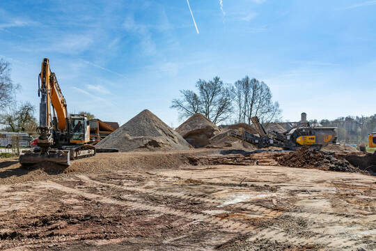 Baubeginn Neue Linde