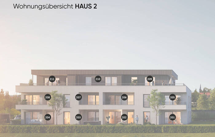 Wohnungen Haus 2